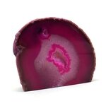 Agate Free-standing Slice (Pink) ~98x113mm