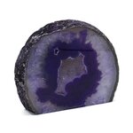 Agate Free-standing Slice (Purple) ~98x118mm