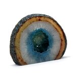 Agate Free-standing Slice (Turquoise) ~127x155mm