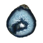 Agate Slice - Blue with crystal centre ~ 170mm