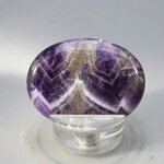 Amethyst Chevron Thumbstone (Extra Grade) ~40x30mm