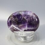 Amethyst Chevron Thumbstone (Extra Grade) ~40x30mm