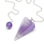 Amethyst Crystal Pendulum