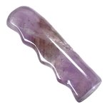 Amethyst Easy Grip Crystal Massage Wand ~80 x 23mm