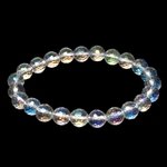 Angel Aura 8mm Faceted Bead Bracelet