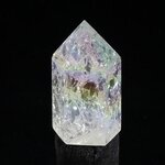 Angel Aura Fire & Ice Quartz Point ~41mm