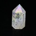 Angel Aura Fire & Ice Quartz Point ~46mm