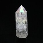 Angel Aura Fire & Ice Quartz Point ~63mm
