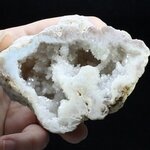 Angel Aura Quartz Geode ~81x60mm