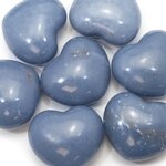 Angelite Crystal Heart ~45mm