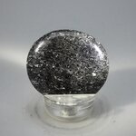 Arfvedsonite Polished Flat Tumblestone ~40mm