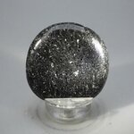 Arfvedsonite Polished Flat Tumblestone ~43mm