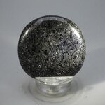 Arfvedsonite Polished Flat Tumblestone ~45mm