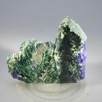 Azurite & Malachite Polished Slice ~48mm