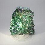 Azurite & Malachite Polished Slice ~56mm