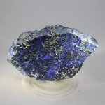 Azurite & Malachite Polished Slice ~71mm