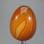 Banded Carnelian Crystal Egg ~48mm