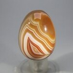 Banded Carnelian Crystal Egg ~48mm