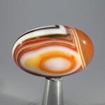 Banded Carnelian Massage Stone ~45mm