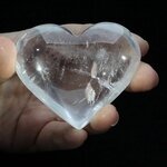 Beautiful Quartz Polished Heart ~67mm