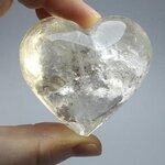 Beautiful Smoky Quartz Polished Heart ~56mm