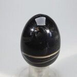 Black Banded Onyx Egg  ~48mm