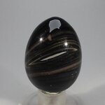 Black Banded Onyx Egg  ~49mm