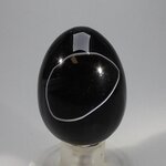 Black Banded Onyx Egg  ~49mm