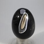 Black Banded Onyx Egg  ~49mm
