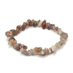 Black Moonstone Gemstone Chip Bracelet