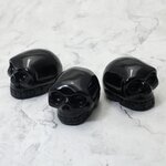 Black Obsidian Crystal Skull - 5cm