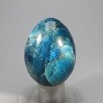 Blue Apatite Crystal Egg ~48mm