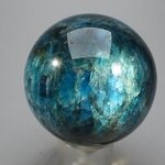 Blue Apatite Crystal Sphere ~55mm