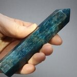 Blue Apatite Polished Point  ~122x26mm