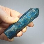 Blue Apatite Polished Point  ~95x25mm