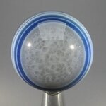Blue Banded Agate Crystal Sphere ~35mm