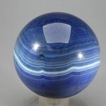 Blue Banded Agate Sphere ~50mm