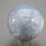 Blue Calcite Crystal Sphere ~45mm