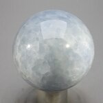 Blue Calcite Crystal Sphere ~46mm