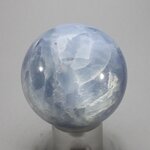 Blue Calcite Crystal Sphere ~49mm
