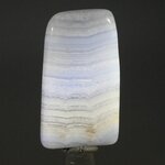 Blue Lace Agate Polished Tile ~21 x 35mm