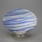 Blue Quartz Palmstone (Extra Grade) ~70x50mm