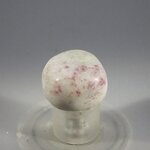 Cinnabar in Quartz Tumblestone ~25mm