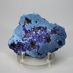 Flame Aura Quartz Geode ~72x59mm