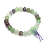 Fluorite Power Bead Bracelet
