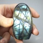 Freestanding Labradorite Polished Stone ~76 x 44mm