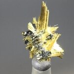 Golden Rutile with Hematite Healing Mineral ~25mm