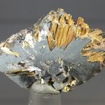 Golden Rutile with Hematite Healing Mineral ~28mm