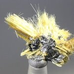Golden Rutile with Hematite Healing Mineral ~32mm