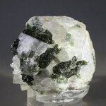 Green Tourmaline and Lepidolite Healing Crystal ~40mm